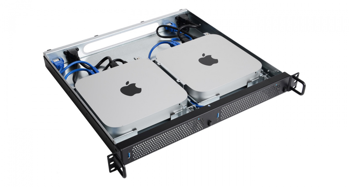 1u rackmount kit for mac mini 2012